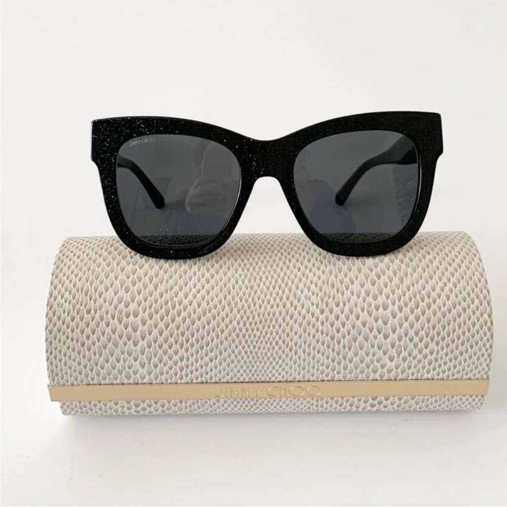 Jimmy Choo EUC Sparkly Sunglasses - Picture 3 of 7